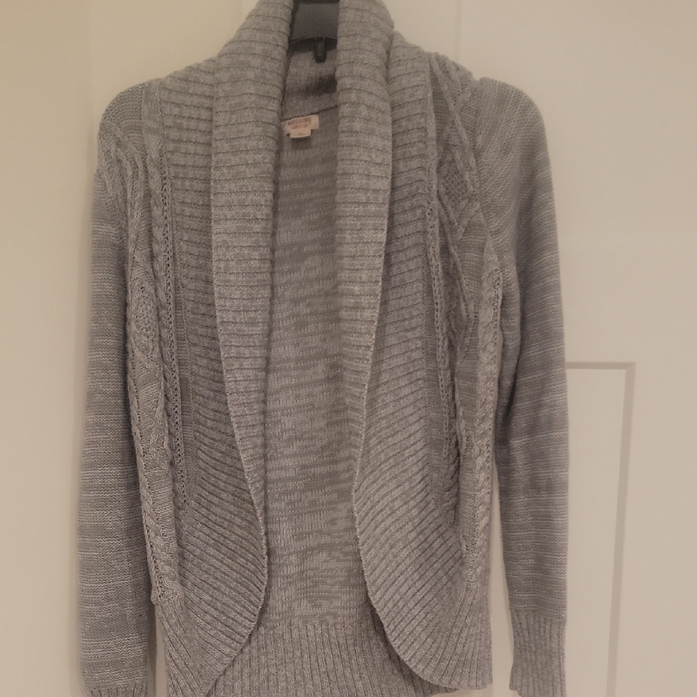 Mossimo Supply Co. Light Gray Women's Cardigan